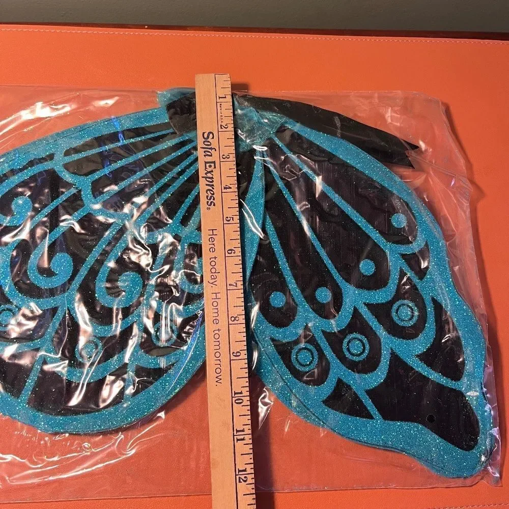 NEW Teal Wings Halloween Costume Adult or Child